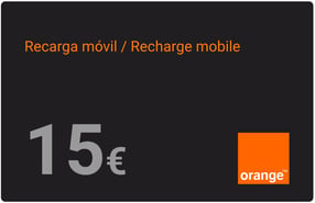 Recharge mobile Orange 15€