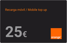 Recharge mobile Orange 25€