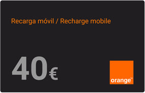 Recharge mobile Orange 40€