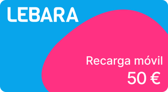 Recharge Lebara Espagne 50€
