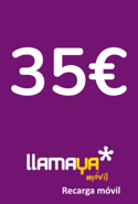 Ricarica  Llamaya Spagna 35,00 €