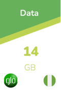 Aufladen Daten Glo Mobile Nigeria 3.000,00 NGN