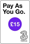 Top up Three United Kingdom £15.00