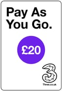 Top up Three United Kingdom £20.00