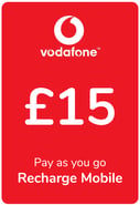 Aufladen Vodafone Vereinigtes Königreich 15,00 £