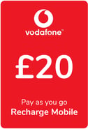 Aufladen Vodafone Vereinigtes Königreich 20,00 £