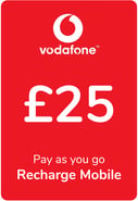 Aufladen Vodafone Vereinigtes Königreich 25,00 £