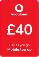 Top up Vodafone United Kingdom £40.00