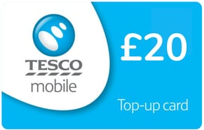 Top up Tesco Mobile United Kingdom £20.00
