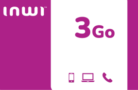 Ricarica Internet Inwi 3Gb
