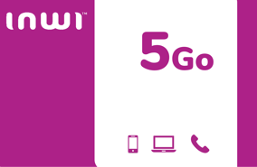 Ricarica Internet Inwi 5Gb