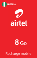 Recharge Internet Airtel Nigéria 10 Go