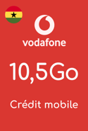 Aufladen Daten Vodafone Ghana 50,00 GHS