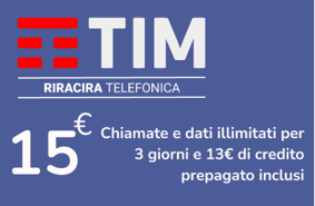 Top up Bundle TIM Italy €15.00