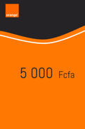 Ricarica  Orange Camerun 5000 FCFA