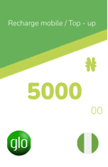 Ricarica  Glo Mobile Nigeria 5000,00 NGN