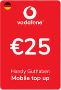Top up Vodafone Germany €25.00