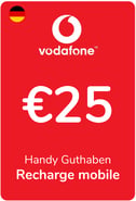 Aufladen Vodafone Deutschland 25,00 €