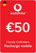 Aufladen Vodafone Deutschland 50,00 €