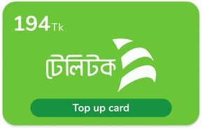 Recarga Teletalk Bangladesh 197 Tk