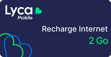 Recharge Internet 2 Giga Lycamobile
