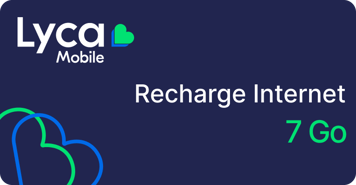 Recharge Internet 7 Giga Lycamobile