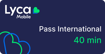 Pass International 40 min Lycamobile