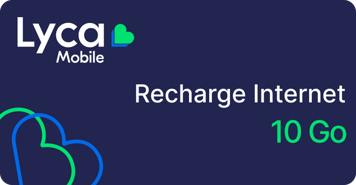 Recharge Internet 10 Giga Lycamobile