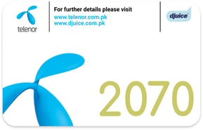 Top up Telenor 2070 PYG