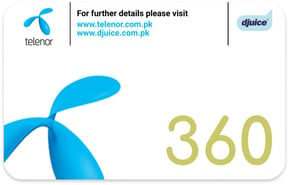 Recarga Telenor 360 PYG