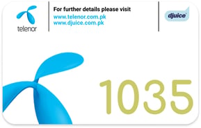 Top up Telenor 1035 PYG