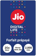 Ricarica Pacchetti  Jio India 629,00 INR