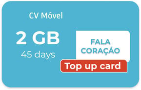 Recharge internet CVMovel Cap Vert 2Go
