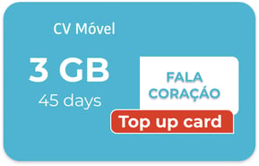 Recharge internet CVMovel Cap Vert 3Go