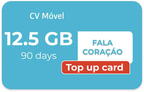 Recharge internet CVMovel Cap Vert 12,5Go