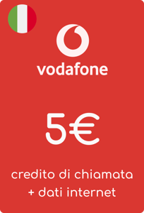 Top up Bundle Vodafone Italy €5.00