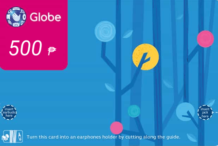 Top up Globe Telecom Philippines ₱500.00