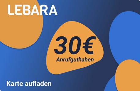 Recharge Lebara Mobile Allemagne 30,00 €