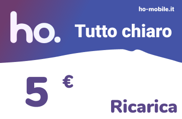 Recharge Ho Italie 5,00 €
