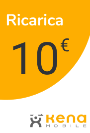 Top up Kena Mobile Italy €10.00