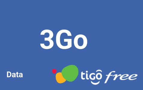 Recharge Internet Tigo Free Sénégal 5 Go