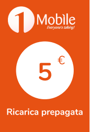 Top up Uno Mobile Italy €5.00
