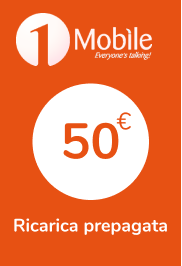Top up Uno Mobile Italy €50.00