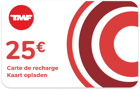 Recharge TMF Belgique 25€