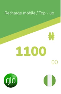 Recharge Glo Mobile Nigéria 1 200,00 NGN
