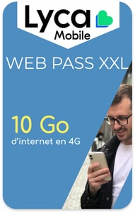 Web Pass XXL 10 G Lycamobile
