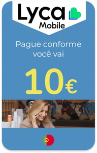 Top up Lycamobile Portugal 10€