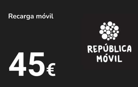 Recharge Republica Movil Espagne 45,00 €