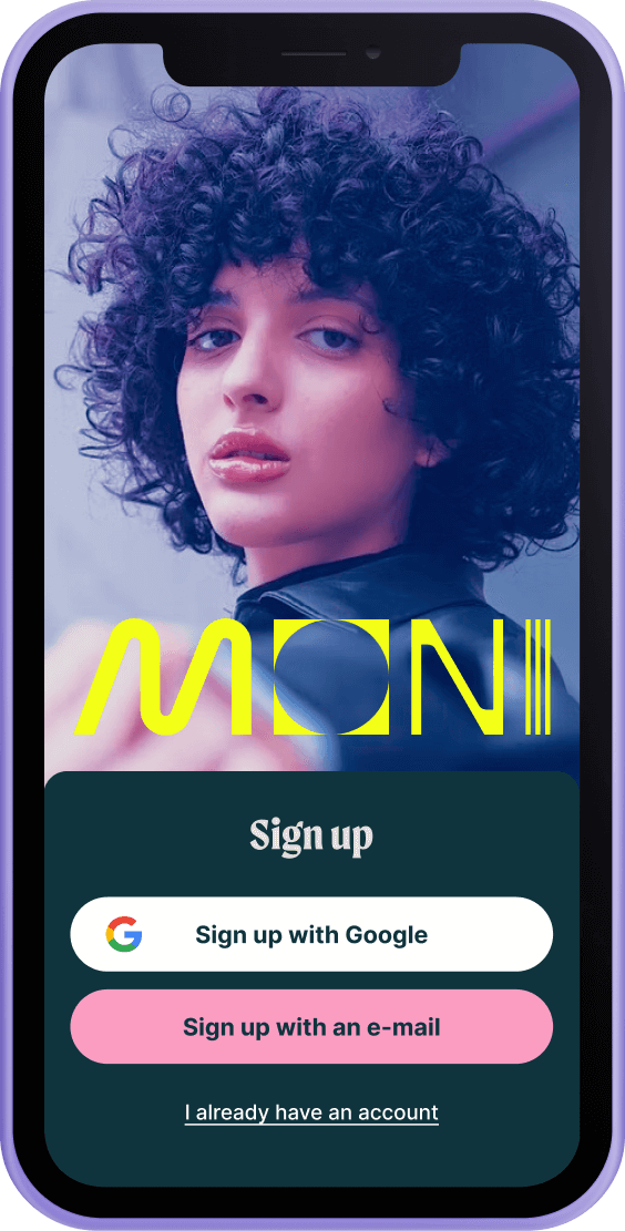 Download the MONI app
